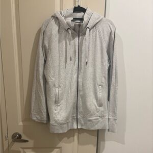 Gray Hoodie Jacket